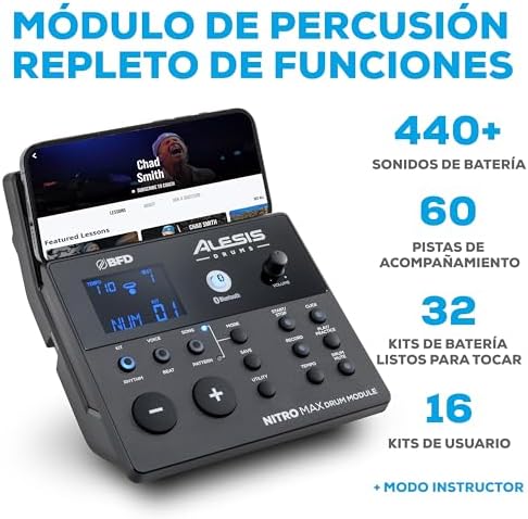 Alesis Nitro Max - Módulo de sonido con display y controles