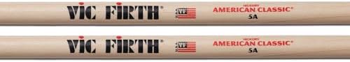 Vic Firth 5A - Detalle punta de madera redonda
